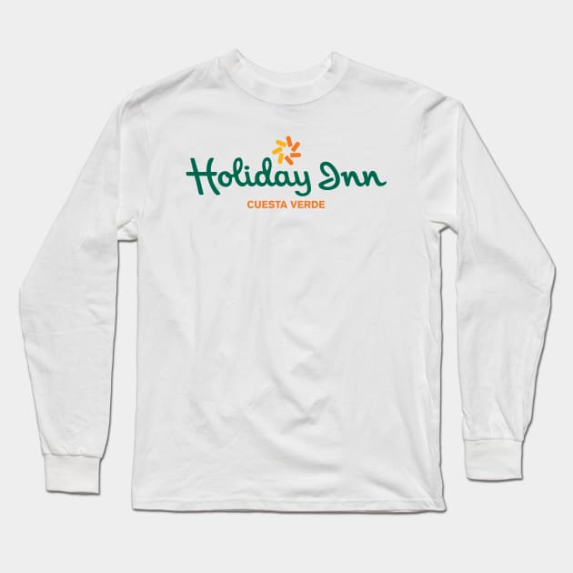 Holiday Inn Cuesta Verde Long Sleeve T-Shirt by MindsparkCreative